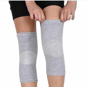 Onecompress - One Compress Premium Bamboo Knee Sleeve Rayon Derived from Bamboo (52-58cm Thigh)