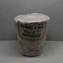 Wicker Waste Basket with Lid in Bedroom Bathroom Wicker Trash Can Office, Boho Handwoven Waste Basket with Plastic Insert and 60 Pcs Drawstring Trash Bag(4 Gallon)