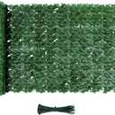 UPGRADE Artificial Ivy Privacy Fence Screen 39.4 x 118 Inch, Faux Ivy Hedge Wall Panel for Garden, Balcony, Fence & Patio, UV Resistant Decorative Greenery Privacy Screen
