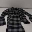 LAPASA Men's Pajama Set 100% Cotton Flannel Top Long Sleeve & Bottom Pants Plaid Sleepwear PJ Sleepwear Lounge Comfy M79/M95 L