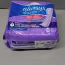 Always Discreet Adult Incontinence Pads for Women, Drier, 7 Drop Long Length, Ultra Absorbency, Pads for Bladder Control Management, Bladder Leaks, Overnight & Postpartum Pads, 104ct