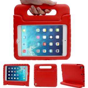 LEFON Kids Case Shockproof for iPad mini 5/4/3/2/1, iPad mini 4th Generation Case for Kids, with Convertible Handle Light Weight Super Protective Stand Cover for iPad mini 5th Gen 7.9 Inch (Red)