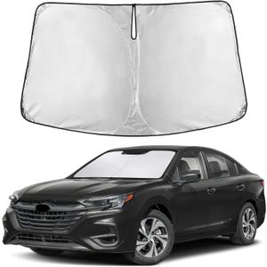 EcoNour Windshield Sunshade Compatible for Subaru Legacy 2020-2023 2024 2025, Sun Visor for Front Windshield & Window Sun Shade Cover, UV Heat Blocker & Protector, Car Accessories