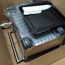 BLACK+DECKER 4-Slice Toaster Oven, TO1745SSG, Even Toast, 4 Cooking Functions Bake, Broil, Toast and Keep Warm, Removable Crumb Tray, Timer