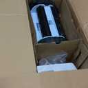 (2025 Upgrade) VINGLI Automatic Suction-Side Pool Vacuum Cleaner, Powerful Wall-Climbing Sweeper for Inground Pools, Includes 39.6ft Tangle-Free Hose (Orange&Gray)