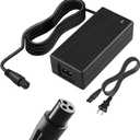42V Charger 3-Prong Inline Connector for 36V Pocket Mod/Dirt Quad/Sports Mod Electric Scooter Lithium Battery Power Supply, Battery Charger for Electric Scooter
