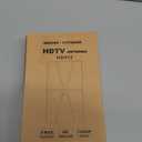 2700+ Miles Range Indoor/Outdoor Antenna for Smart TV and All Old TV's,360 Reception Digital TV Antenna for Local Channels-38ft Thick Coax Cable and Amplifier