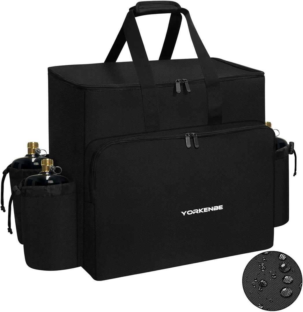 Big Heater Carry Bag Compatible with Mr. Heater Big Buddy Heater, Water Resistant Buddy Propane Heater Carrying Case, with Multiple Pockets and Anti-Slip Bottom