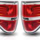 labwork LH+RH Tail Lights Replacement for F150 2009-2014 Rear Tail Lights Lamps Assembly Passenger and Driver Side