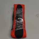 NBTEPEM Customized Auto Car Steering Wheel Cover for Honda Accord, Civic, CR-V, HR-V, Pilot, Microfiber Leather Sport Steering Wheel Covers 14.5-15 inchs, Anti-Slip, Safety, Soft(Black-Red)