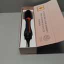 Umeely Plus 2.0 Hair Dryer Brush Blow Dryer Brush in One, 2'' Oval Brush Head Hot Air Brush Styler & Volumizer with Ionic Technology, NTC Smart Temp Control for Smooth, Frizz-Free, Shiny Hair (Black)