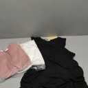 Ekouaer 3 Pack Women Maternity Tank Tops Ruch Side Basic Shirts Summer Postpartum Tops Sleeveless Pregnancy Workout Clothes, XL