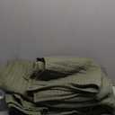 WRENSONGE Queen Quilt-3 Pieces Lightweight Bedspreads Olive Green Queen Size Quilt Bedding Set for All Seasons, Soft Summer Coverlet with 2 Pillow Shams Suitable for Bed & Couch (Full/Queen (90"x 94"))