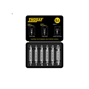 Damaged Screw Extractor Set-Christmas Stocking Stuffers for Men Adults Him, Men's Gifts for Dad, Husband, Stripped Screws Nuts & Bolts Drill Bit Tools for Easy Removal of Rusty Broken Screw