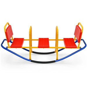 Outdoor Kids Seesaw Swivel Teeter for 3 to 8 Years Old-Red,
TS10005RE