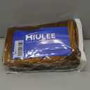 MIULEE Velvet Curtains 96 Inches Long 2 Panels Set for Bedroom, Pinch Pleat Back Tab Thermal Insulated Living Room Darkening Drapes Pleated Blackout Floor to Ceiling Curtains with Hooks, Golden Brown