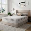 Novilla King Size Mattress, 14 Inch King Mattresses in a Box with Smarts Pocket Coil for Pressure Relief, Medium Plush Foam and Spring Hybrid Colchones with CertiPUR-US Certified