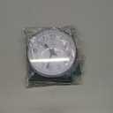 Equity 14075 Black Analog Wind-Up Alarm Clock