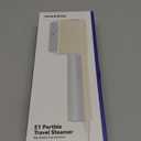 Jack  Rose Travel Steamer For Clothes,110-230V,0.9Ib Light,9 * 2.6in Small Mini Travel Size,Steamer Iron 2 in 1,15s Heat-Up,Ceramic Heat Panel,For Global  Europe Traveling