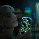 2 x Miqala for Google Pixel 9a Case,Glow in The Dark Three Layer Heavy Duty Shockproof Full Body Protection Hard Plastic Bumper+Soft Silicone Case for Google Pixel 9a,Deep Blue