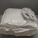 Heated Blanket Full Size with 1/2/4/6/8 Hours Auto-Off 10 Heat Level, 62'' * 84'' Cozy Faux Rabbit Fur Bubble Electric Blanket with Overheat Protection (White)