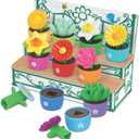 Learning Resources Shape & Color Garden, Toddler Outdoor Toys, Sensory Toys, Kids Gardening Set, Flower Building Set, Montessori, Preschool Learning Activities, Toddler Gifts