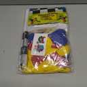 Monster Truck Birthday Decorations - Cake Topper, Banner, Backdrop, Latex Balloons, Foil Balloons, Table Cover, Sticker Set,149Pcs Set, Monster Truck Party Decorations (Red and Blue)