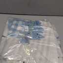 Dunzy 3 Pcs Winter Snowman Snowflake Christmas Kitchen Rugs and Mats Set Kitchen Floor Mats Seasonal Decor Anti Slip Xmas Tree Buffalo Plaid Cushion Case Bathroom Rug for Indoor Holiday Decoration