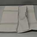 Portable Jewelry Roll Untangled Secure Necklace Travel Storage Bag Displays Holder 16 Chain (Beige)