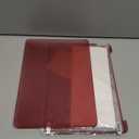 Anban Compatible with MacBook Air 13 inch Case M1 2021 2020 2019 2018 A2337 A2179 A1932 Touch ID, Matte Plastic Hard Shell+2 Keyboard Cover+Screen Protector for MacBook Air 13.3 inch Case, Marsala Red