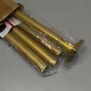 Gold Shower Curtain Rod 31-79 Inches Non-Slip Shower Rod Tension Mounted No Drill Shower Curtain Rods Spring Tension Rod Adjustable Tension Curtain Rod for Windows Bathroom
