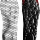 Insoles Men, Shoe Inserts Men, Shoe Inserts for Women, 4D Cloud Technology - Super Soft Comfort Insoles U Shape Memory Foam, Trim to fit (Graphene White, Men's 8-10.5)