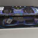 Hover-1 Chrome Electric Hoverboard | 6MPH Top Speed, 6 Mile Range, 4.5HR Full-Charge, Built-In Bluetooth Speaker, Rider Modes: Beginner to Expert