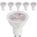 6-Pack GU10 LED Bulbs Dimmable,6W (50W Equivalent), 3000K Soft White 582 Lumens, Perfect for Recessed Lighting, Track Lighting, Accent Lights(Not for Candle Warmers)