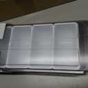 Condiment Garnish Tray Caddy For Bartenders,6 Compartments with Lid