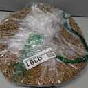 AHHFSMEI Paper Braided Round Placemats Set of 6 Natural Non-Slip Heat Resistant Table Mats for Dining Tables Woven Indoor & Outdoor Place mats(Brown)