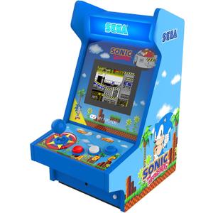 My Arcade Sonic Mighty Player: Sonic Toys, 4 Sega Games, 11" Arcade, Large