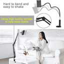 SAMHOUSING Tablet Stand for Bed,360 Degree Rotating Bed Tablet Mount Holder Stand with Aluminum Arm for iPad,iPhoneXS,N-Switch, Amazon Kindle Fire,or Other 4.7~12.9 inch-Screen Devices