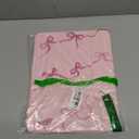 May Chen Case for iPad Pro 11-Inch M5/M4 2025/2024 (6th/5th Generation), Clear Transparent Print Back Shell Slim Stand Shockproof Tablet Cover, Auto Wake/Sleep, Pink Bows