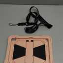 GKABXY Case for iPad (A16) 11th Generation 11 Inch (2025) / iPad 10th Generation 10.9 Inch (2022) with Shoulder Strap, Rugged Shockproof Protective Cover with Pencil Holder for Kids (Pink)