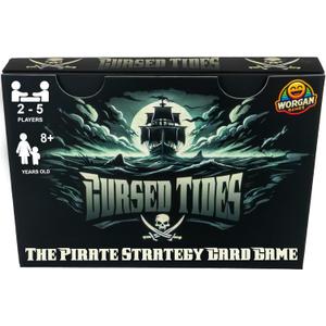 2 x Cursed Tides - Strategy Card Game | Fun for Kids, Teens & Adults | 2-5 Players | Ages 8+ | Quick 15-Minute Gameplay