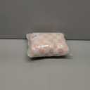 Faux Fur Plush Decorative Throw Pillow Covers with Pom Poms 18x18 Square Soft Christmas Checkered Pillow Covers for Couch Set of 2 Blush x2