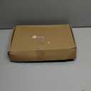 Stainless Steel L-Shaped Hand Towel Holder, SUS304 Bathroom Towel Rack with Thickened Base for Countertop Vanity (Gold, Square Base)