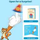 2 x Prank Gag Shaking Musical Birthday Card Funny Interactive Gift for Men Women Adults Friends,5.9" x 7.9"