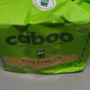 Caboo Tree Free Unbleached Toilet Paper | Plastic Free Packaging, Septic Safe, Eco Friendly, Chemical Free, Non Toxic | 2 Ply Toilet Tissue, Pack of 12 Double Rolls, 300 Sheets Per Roll