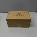 Tadome Fake Books for Decoration & Hidden Storage - Set of 3 'Positive Mind, Vibes & Life' White PU Leather Decorative Book Boxes for Coffee Table Aesthetic, Modern Bookshelf Decor Accents