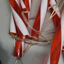 12 Pack Solar Candy Cane Lights Outdoor Christmas Decorations, , Hours Bright Lighting Christmas Decorations Outdoor, Solar Pathway Lights Waterproof for Yard Patio Garden