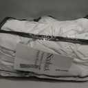 Extra Wide Pinch Pleated Linen Curtains 84 Inches Long 100 Inch Width for Living Room Bedroom Light Filtering Semi Sheer Pleat White Window Curtain Boho Pinch Pleated Drape Hooks Rings 1 Panel 100x84