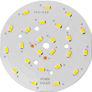 Othmro 3.34inch Dia LED Chip Bulb Super Bright High Power 36-42V 3000K 5730 Aluminum LED Bulb Surface Mounted Devices Light Beads Floodlight for Camper Light Bulb Home Reading Light Marine Lamps
