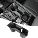 Cup Holder Compatible with 2023 2024 2025 Honda Accord LX EX Sport EX-L Sport-L Touring Hybrid, Noise-Free Water & Dust Proof TPE Insert Console Drink Holder for 2023-2025 Accord Accessories